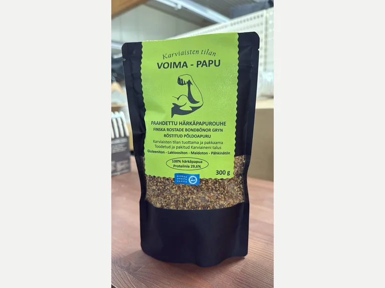 Paahdettu härkäpapurouhe