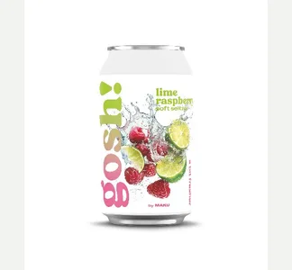 Gosh! Lime Raspberry makuvesi 0,33l tlk