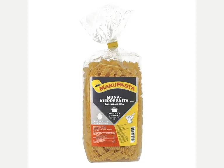 MakuPasta Muna-Kierrepasta