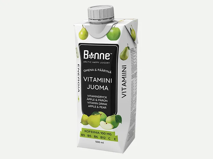 Vitamiinijuoma omena & päärynä 500 ml