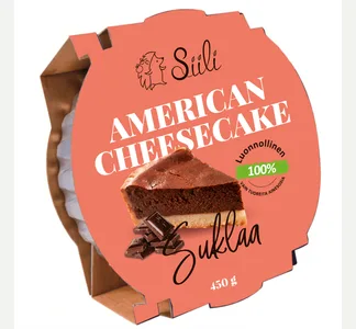 Siili Suklajuustokakku 450g amerikkalainen