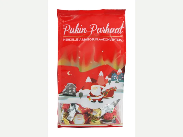 Pukin Parhaat maitosuklaakonvehteja 170g