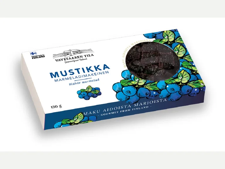 Mustikka marmeladimakeinen 150 g