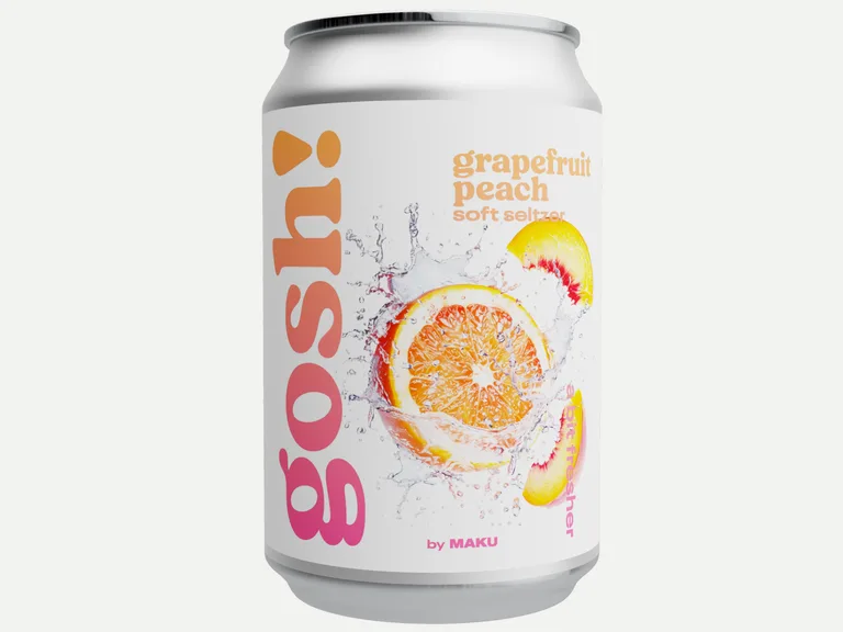 Gosh! Grapefruit Peach makuvesi 0,33l tlk 24-pack