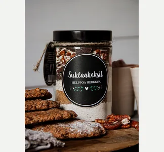 Suklaakeksipurkki