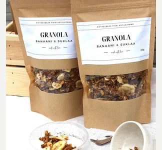 Granola Banaani & Suklaa