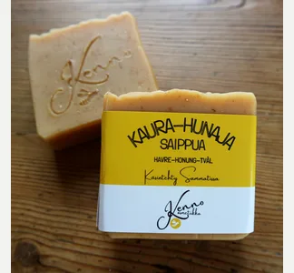 Kaura-hunajasaippua