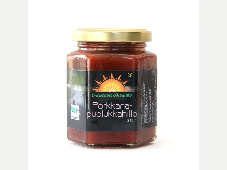 Porkkana-puolukkahillo