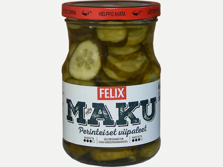 Felix Maku viipaloituja kurkkuja mausteliemessä 560/300g
