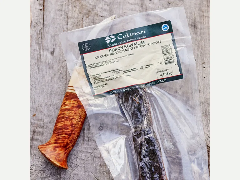 Poron perinteinen kuivaliha pakaste