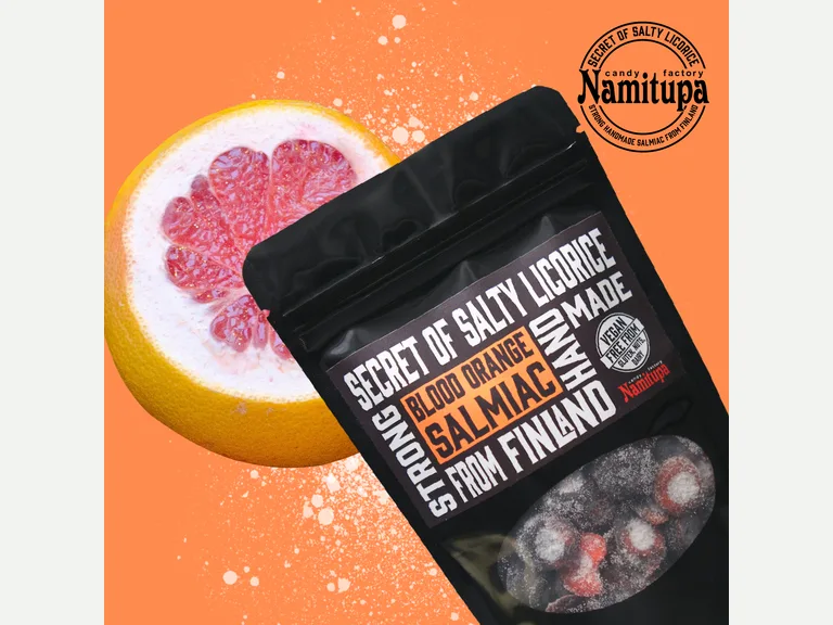 Blood Orange Salmiac - Veriappelsiinisalmiakki