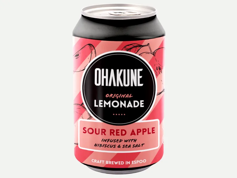 Lemonade Sour Red Apple, 330ml 12-pack