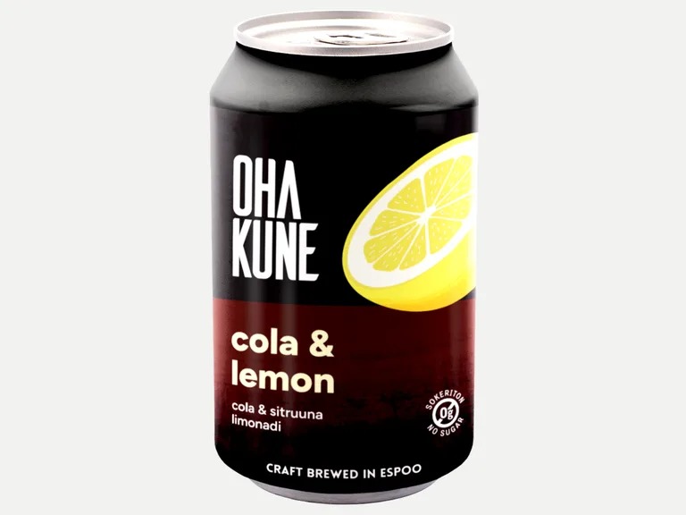 Zero Cola & Lemon, 330ml 12-pack