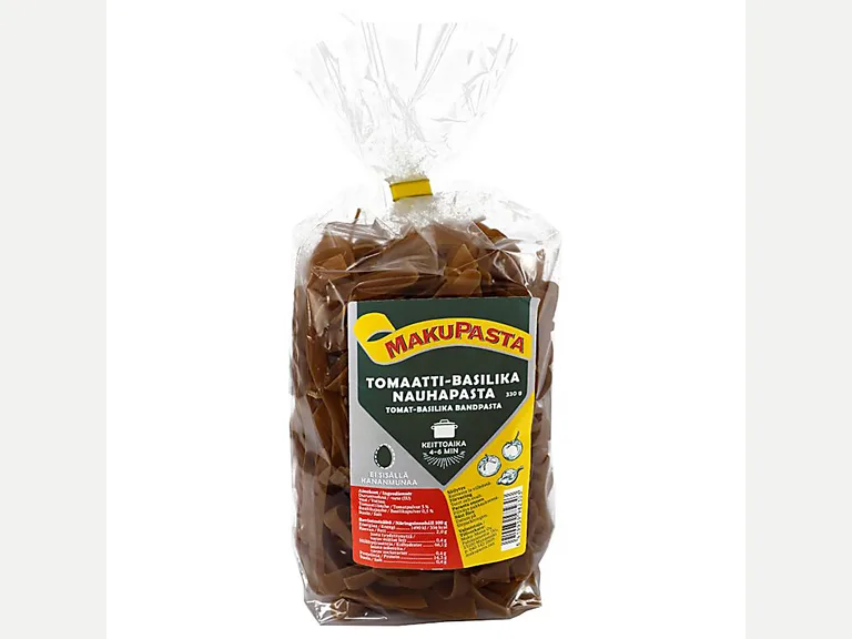 MakuPasta Tomaatti-basilika Nauhapasta