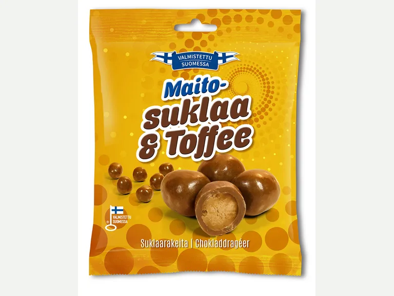 Maitosuklaa&toffee suklaarae