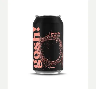 Gosh! Peach Soda Pop 0,33l tlk