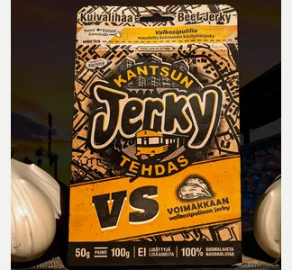 Jerky VS valkosipuli 50 g