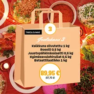 Joulukassi n. 4 henkilölle