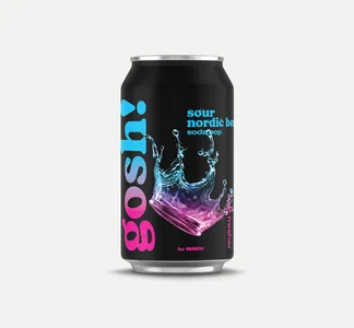 Gosh! Sour Nordic Berries Soda Pop virvoitusjuoma 0,33l tl 24-pack