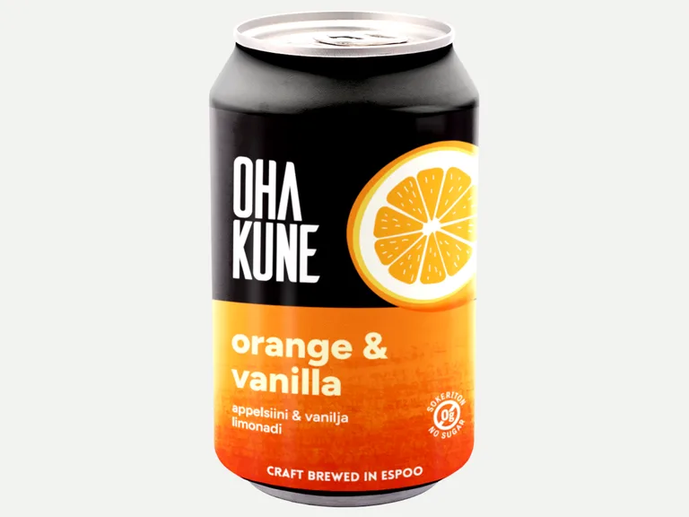 Zero Orange & Vanilla, 330ml 12-pack