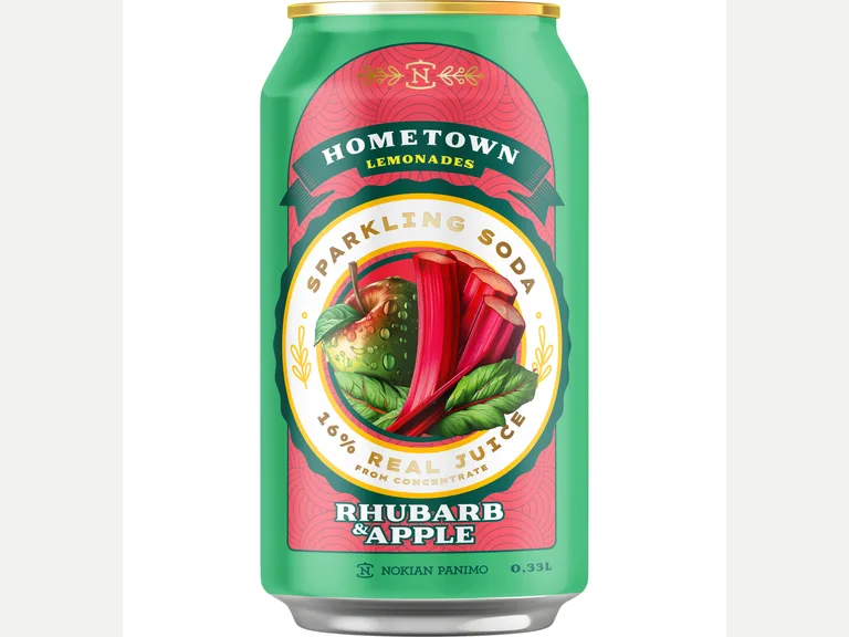 Hometown Lemonades Rhubarb & Apple 0,33l 24-pack