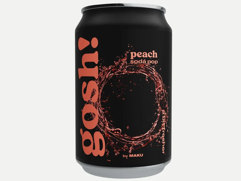 Gosh! Peach Soda Pop 0,33l tlk 24-pack