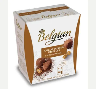 The Belgian Truffles Salted Caramel 200g kaakaotryffelit
