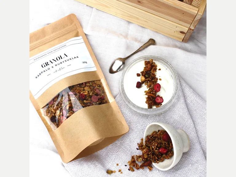 Granola Karpalo&Rubysuklaa