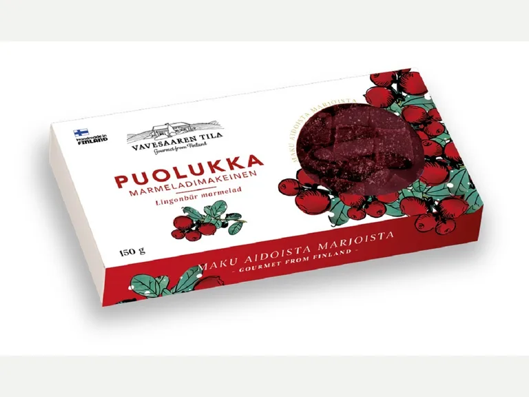 Puolukka marmeladimakeinen 150 g