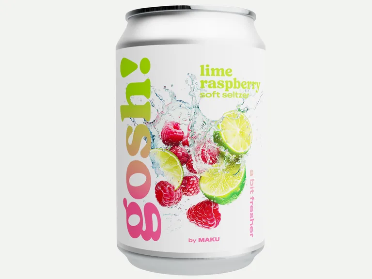 Gosh! Lime Raspberry makuvesi 0,33l tlk 24-pack