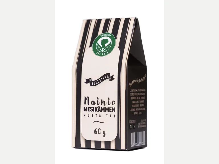 Musta tee Mainio mesikämmen karhunvatukka-vadelma 60g