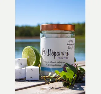 Pönttöpommipurkki Lempeä Lime-Laventeli