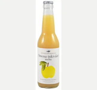 Kylmäpuristettu omena-inkiväärimehu
