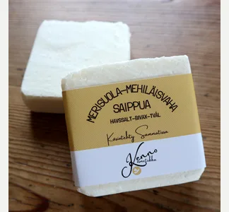 Merisuola-mehiläisvahasaippua