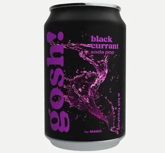 Gosh! Black Currant Soda Pop 24-pack