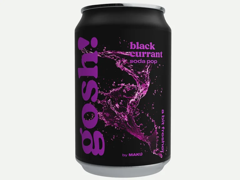 Gosh! Black Currant Soda Pop 24-pack