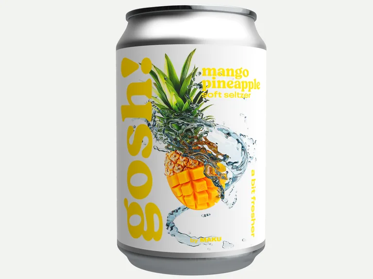 Gosh! Mango-Pineapple makuvesi 0,33l tlk 24-pack