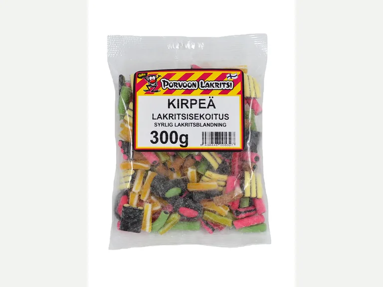 Kirpeä lakritsisekoitus