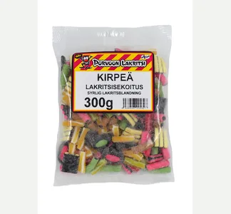 Kirpeä lakritsisekoitus