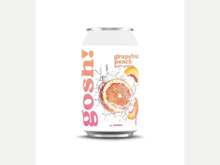Gosh! Grapefruit Peach makuvesi 0,33l tlk
