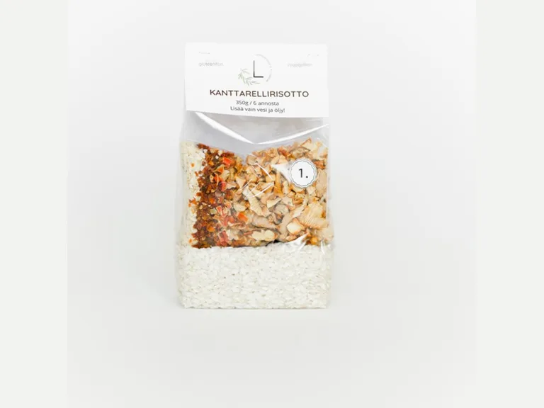 KANTARELLIRISOTTO 350 g / 6 annosta