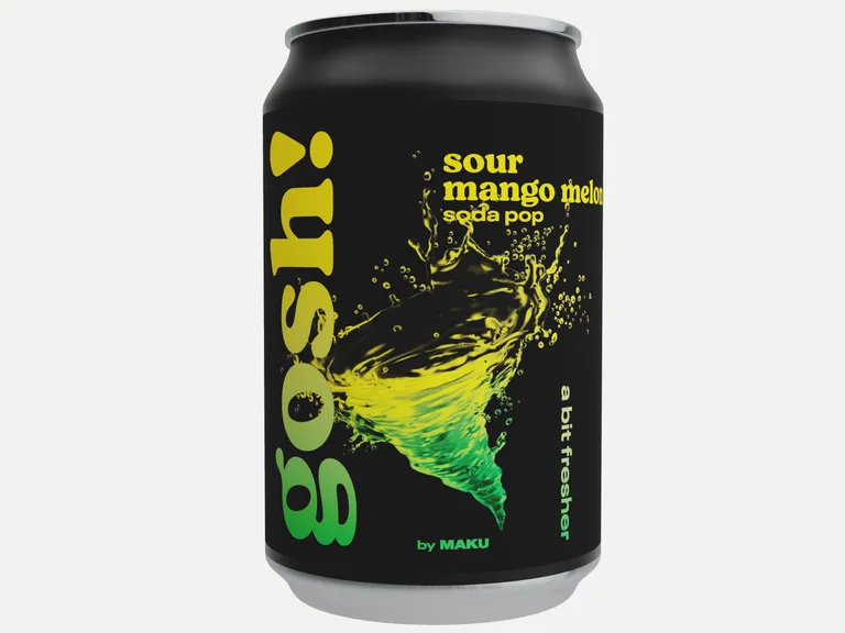 Gosh! Sour Mango-Melon Soda pop 0,33l tlk 24-pack